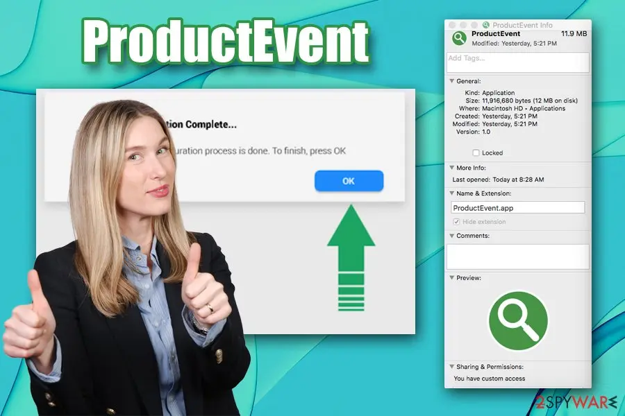 ProductEvent: potentially unwanted app