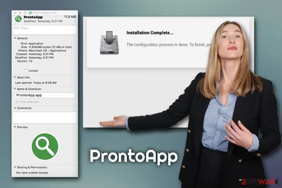 ProntoApp: unwanted application maware virus