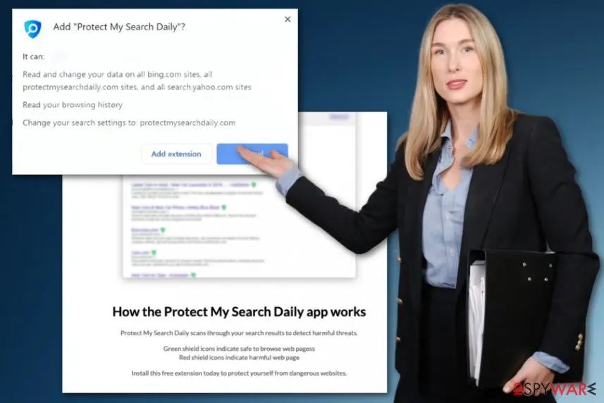 Protect My Search Daily: extension