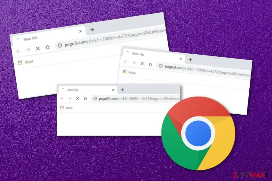 Pugu5l.com: pugl5l com adware