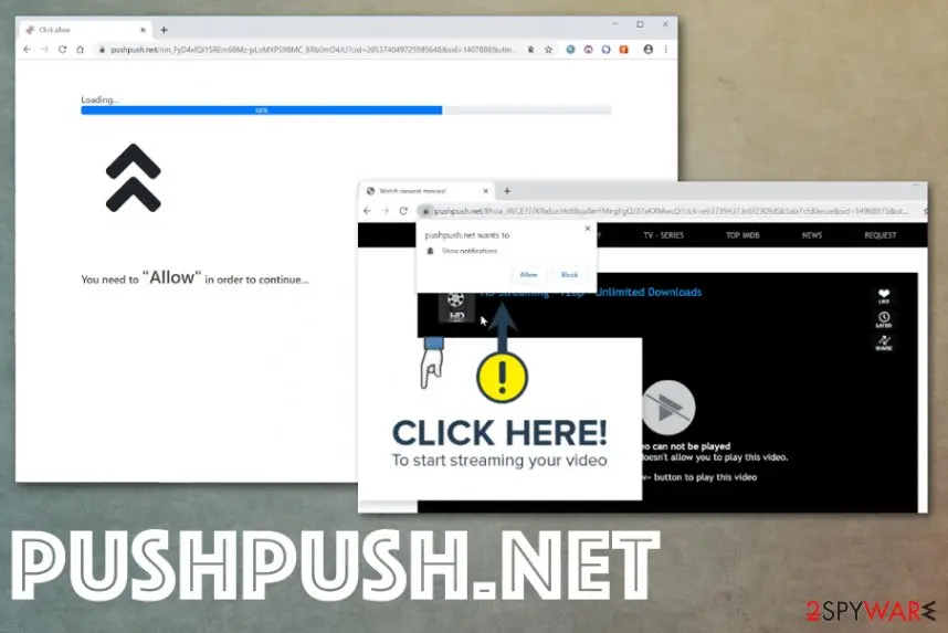 Pushpush.net: pushpush net adware