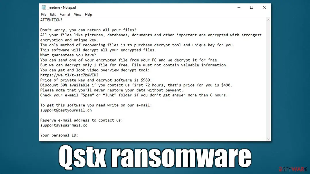.Qstx virus: qstx ransomware djvu