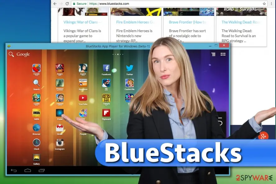 BlueStacks: questions about answered