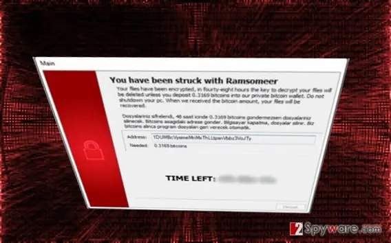 Ramsomeer ransomware virus: ransomeeer virus