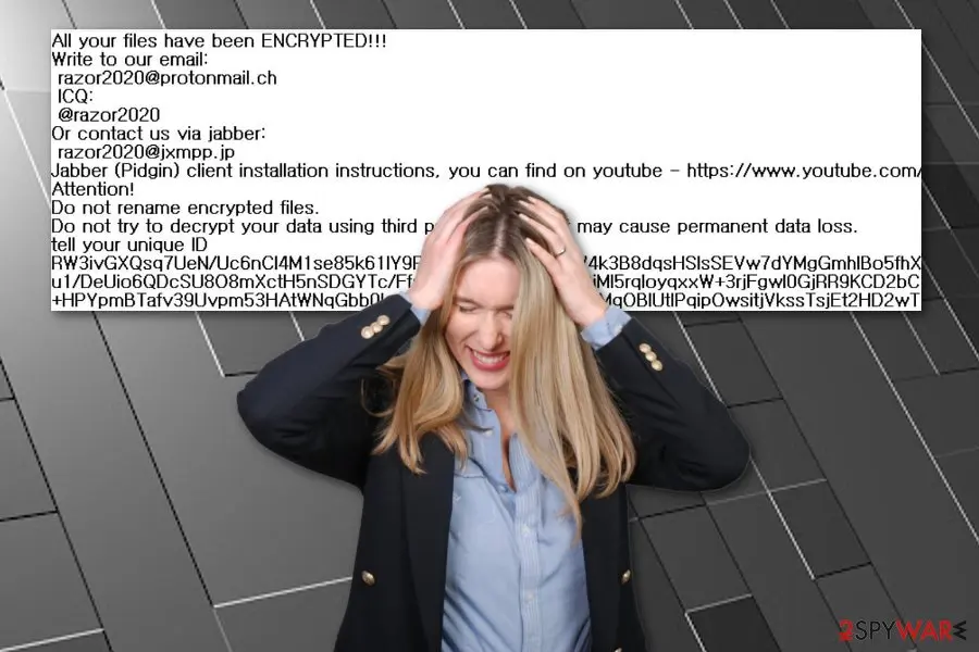Razor ransomware: razor malware