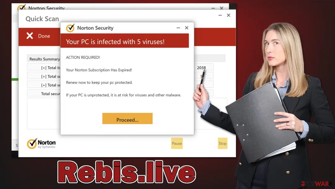 Rebis.live: rebis live scam virus
