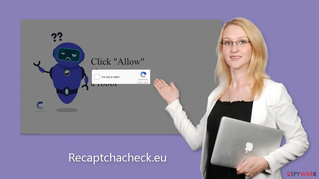 Screenshot of Recaptchacheck.eu: recaptchacheck eu