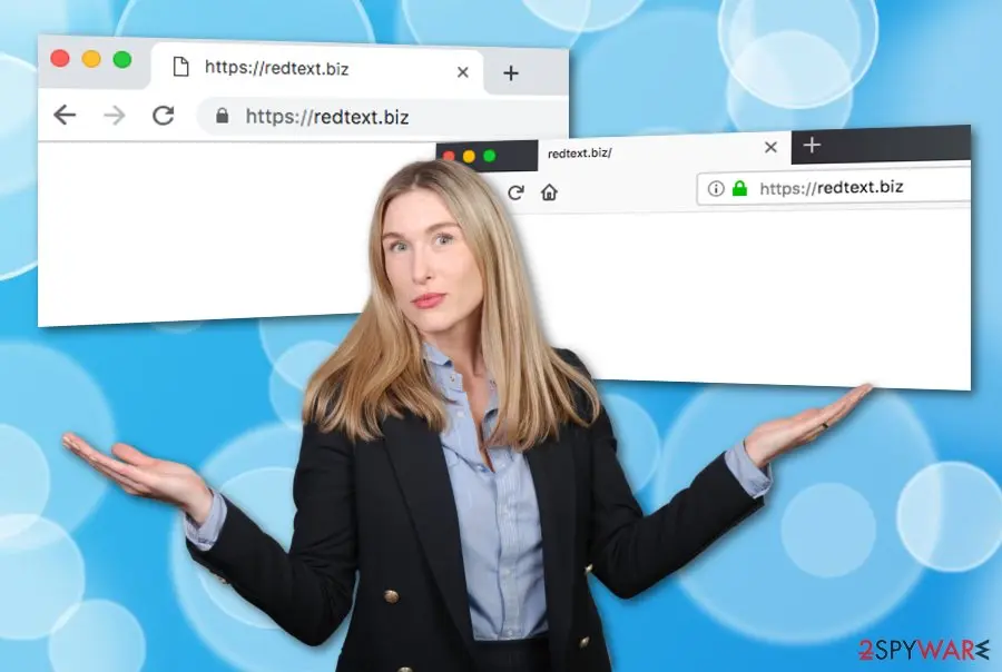 Redtext.biz: redtext biz pop up