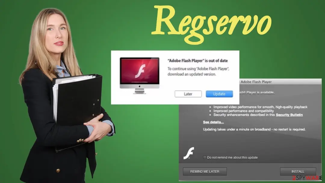 Screenshot of Regservo: pup