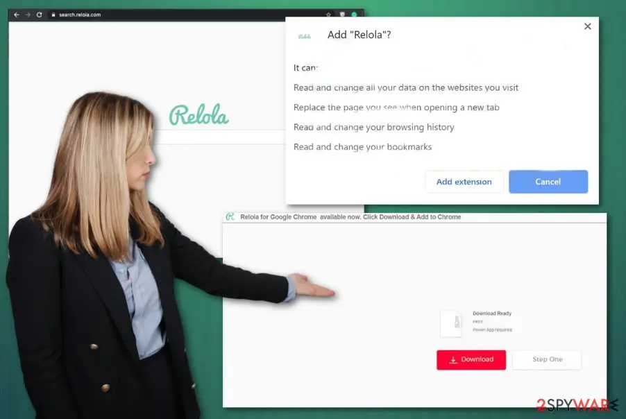 Screenshot of Relola: virus