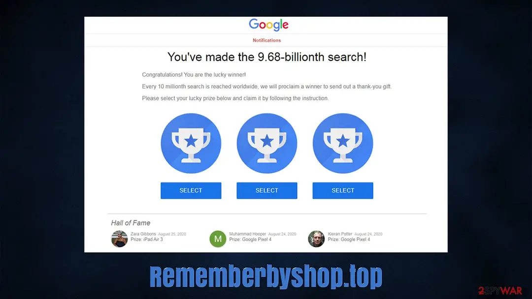 Rememberbyshop.top: rememberbyshop top scam