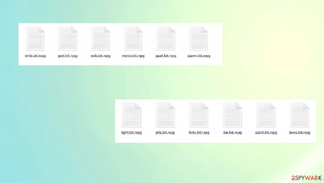 Repg ransomware: repg file virus