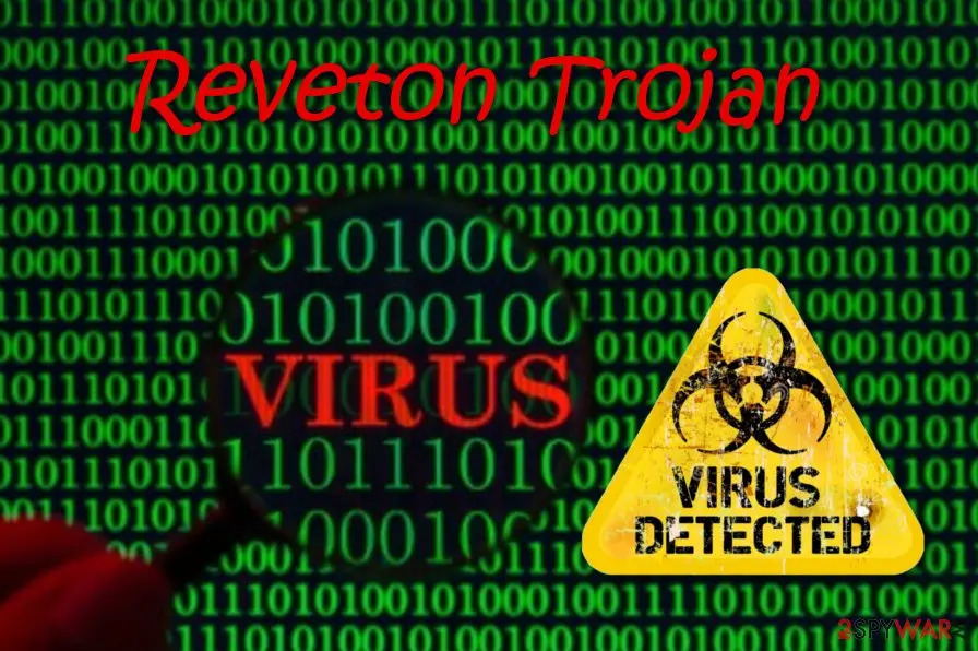 Screenshot of Reveton: trojan