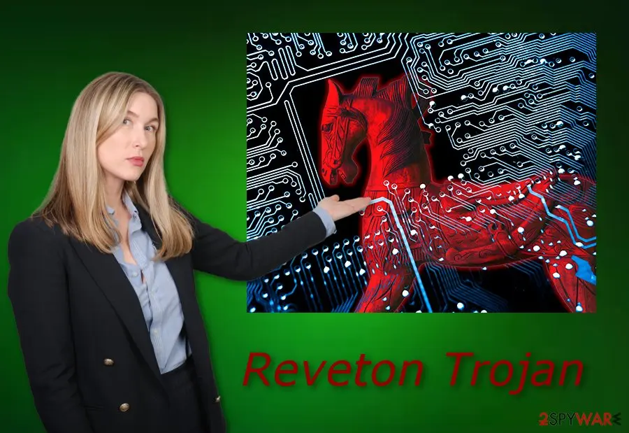 Screenshot of Reveton: virus