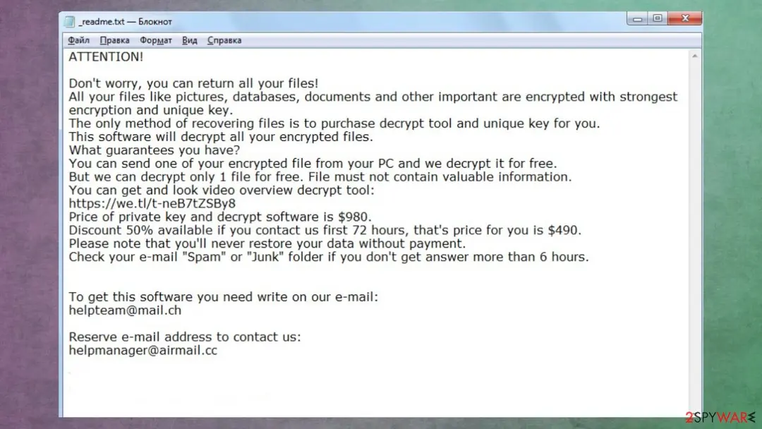 Ribd ransomware: ribd ransomware