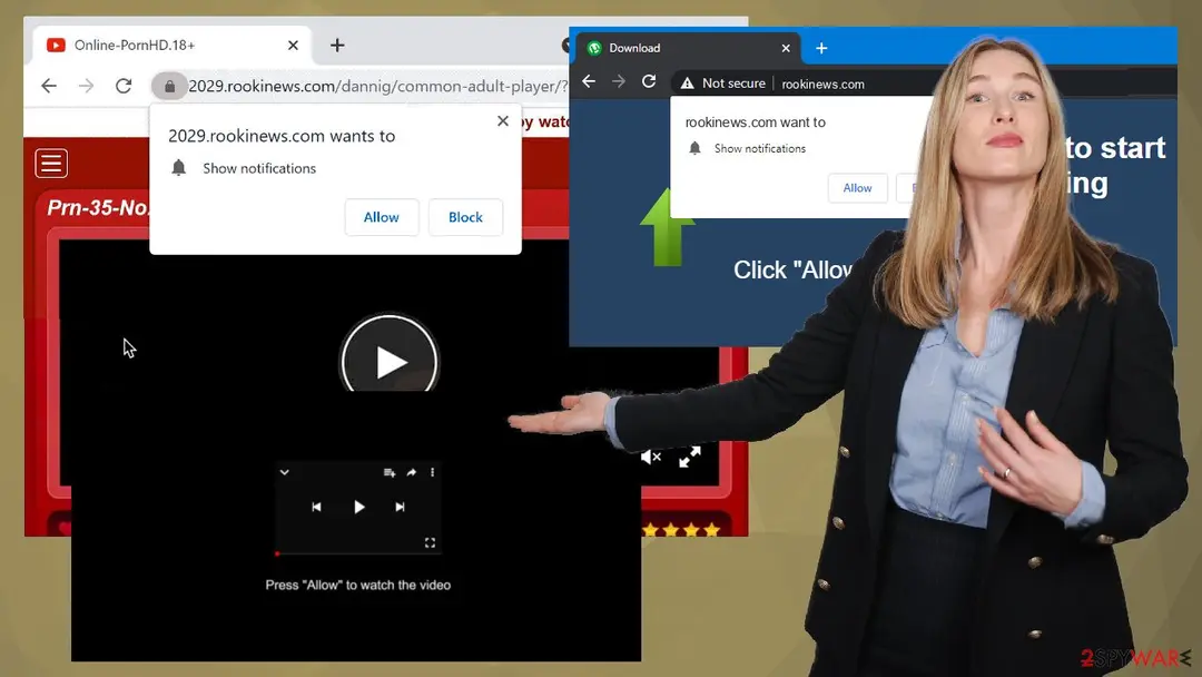 Screenshot of Rookinews.com: rookinews com