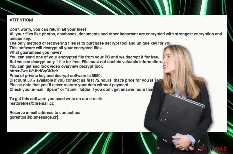 Rote ransomware: rote virus