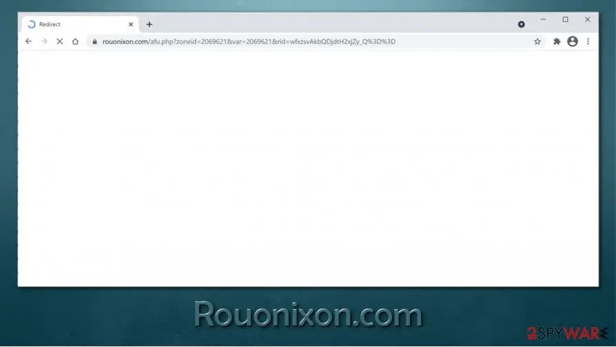 Rouonixon.com: rouonixon com redirect virus