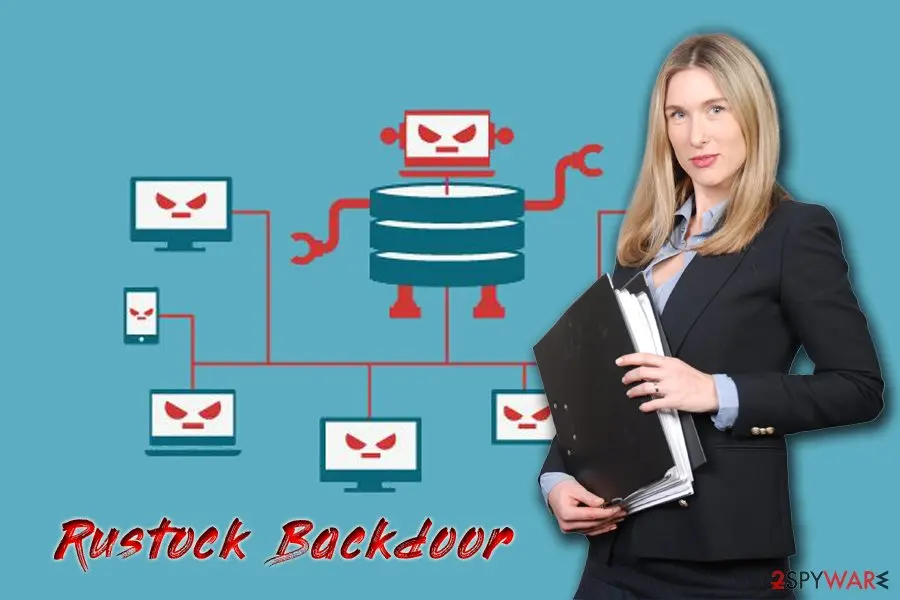 Screenshot of Rustock: backdoor trojan