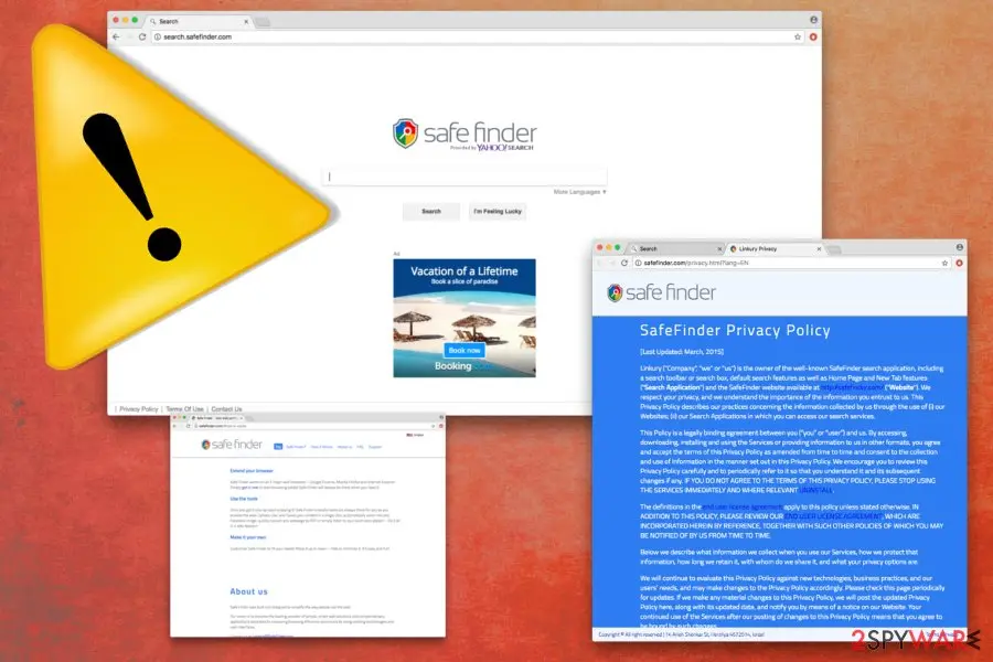 Safe Finder virus: safe finder pup