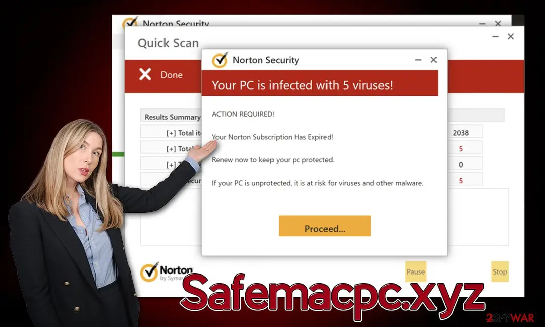 Safemacpc.xyz: safemacpc xyz scam virus
