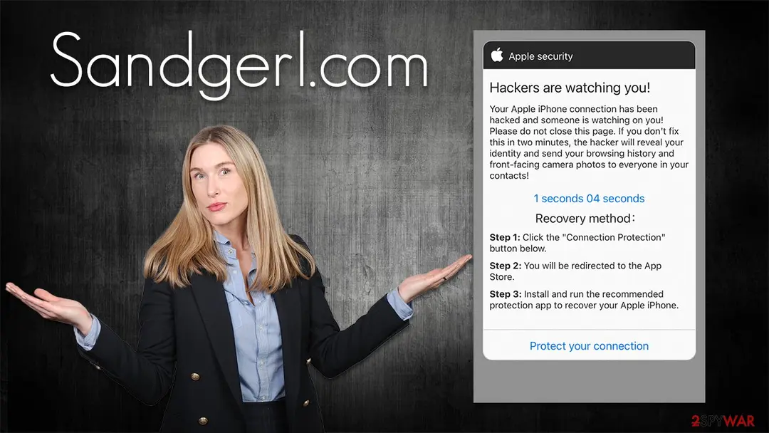Sandgerl.com: sandgerl com scam adware