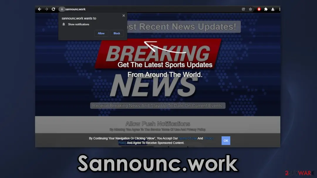 Screenshot of Sannounc.work: sannounc work