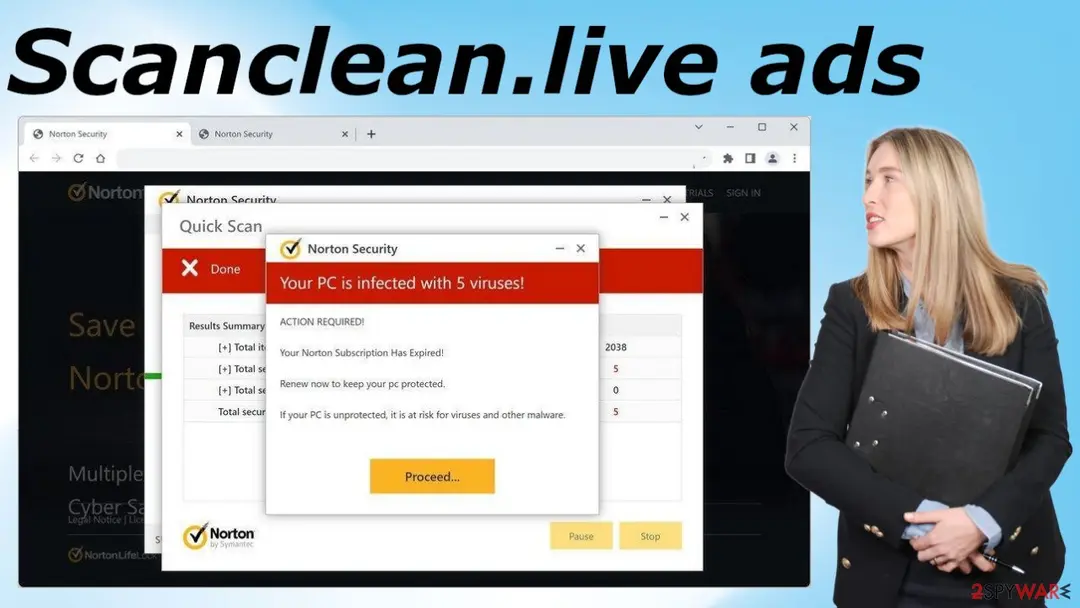 Scanclean.live: scanclean live adware