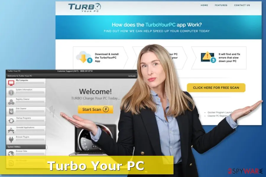 Turbo Your Pc: screenshot of