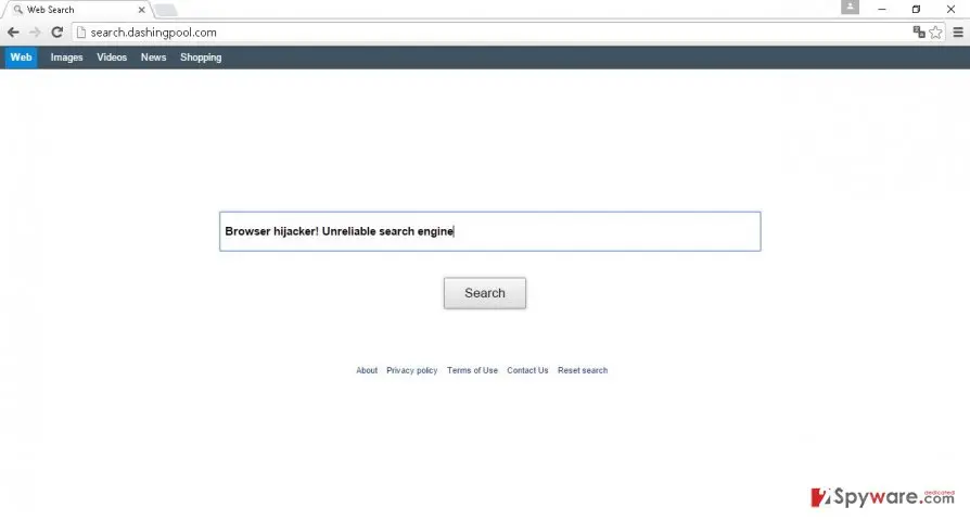 Search.dashingpool.com virus: search dashingpool com redirect virus jpg