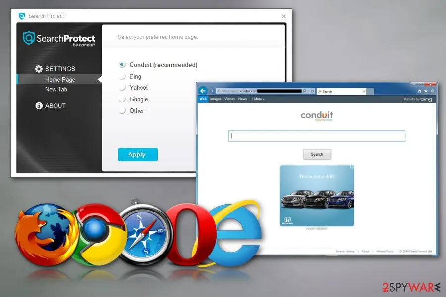 Search Protect: browser hijacker