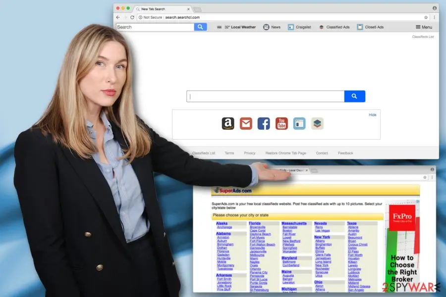 Search.searchcl.com: search searchcl com hijacker