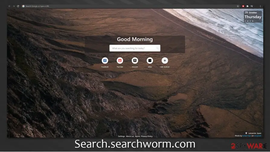 Search.searchworm.com: search searchworm com browser hijacker