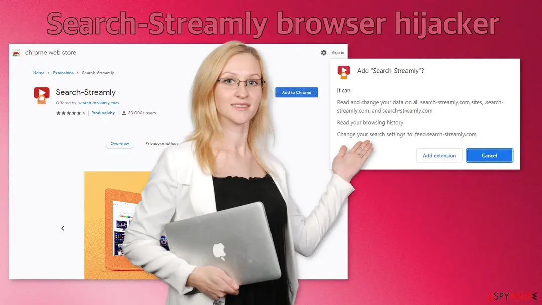 Search-Streamly: search streamly browser hijacker