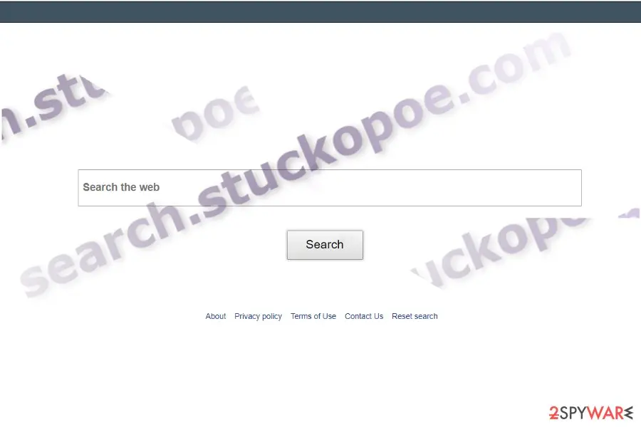 Search.stuckopoe.com virus: search stuckopoe