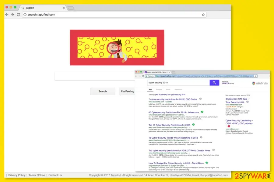 Tapufind: search com search engine