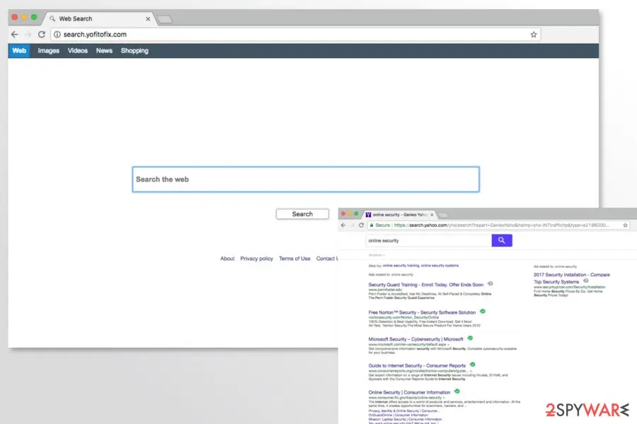 Search.yofitofix.com virus: search yofitofix com search engine