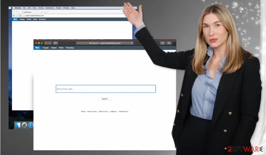 Screenshot of SearchBenny: hijacker