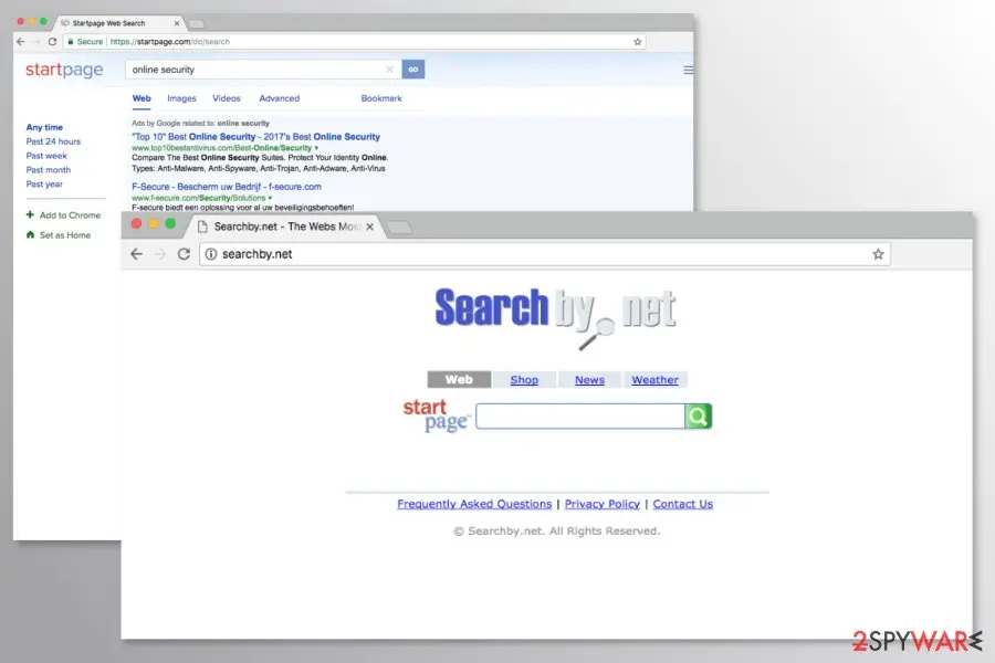 SearchBy.net virus: searchby net search engine