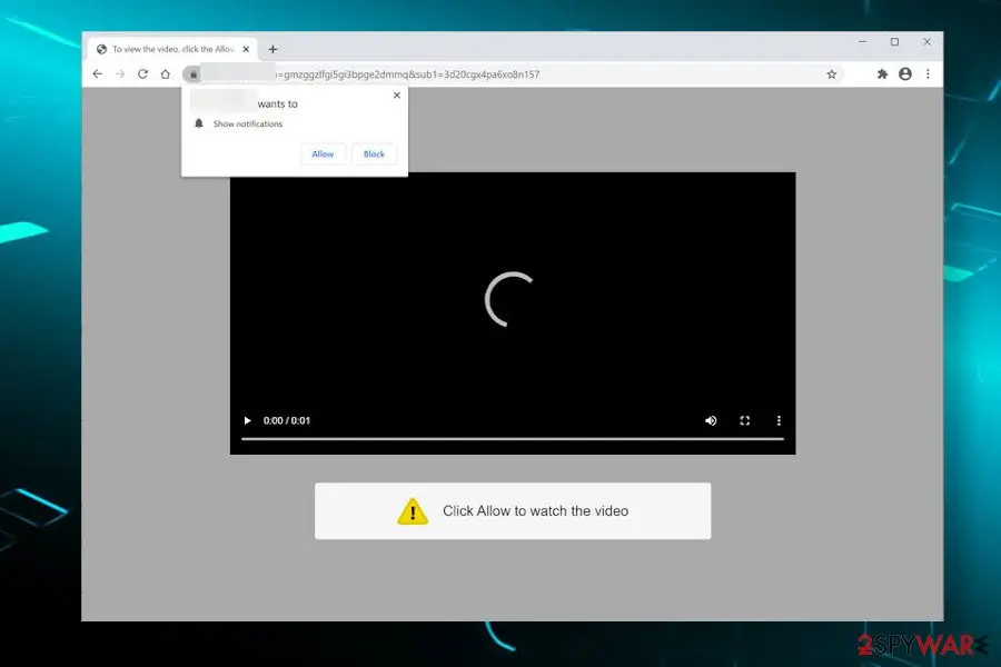 Screenshot of SearchConverterHD: redirects