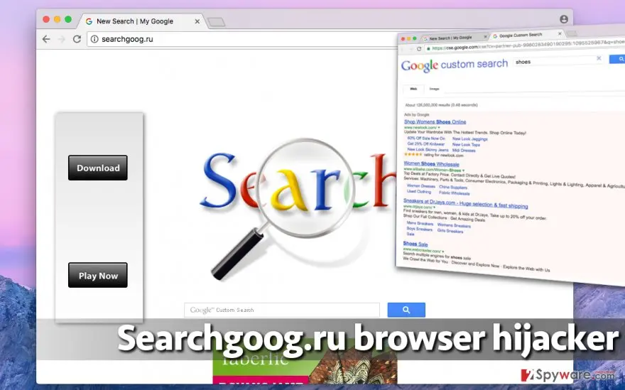 Searchgoog.ru virus: searchgoog ru redirect virus