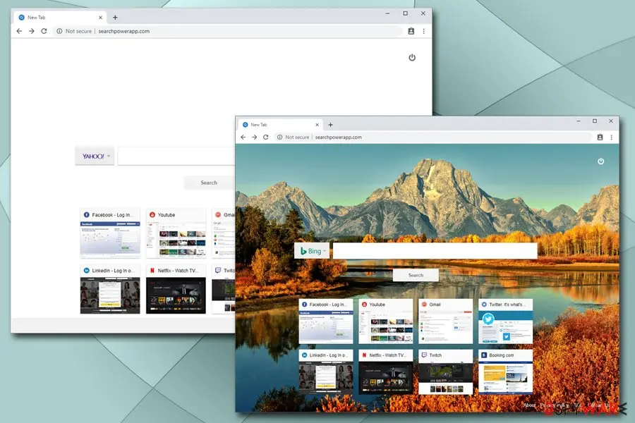 Searchpowerapp.com: searchpowerapp com browser hijacker