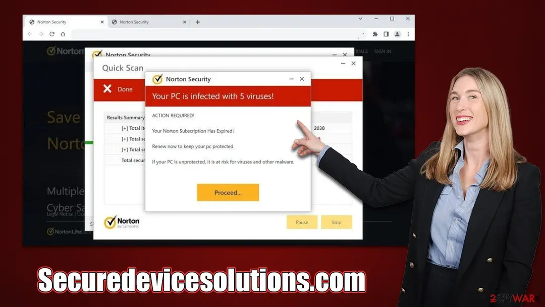 Securedevicesolutions.com: securedevicesolutions com scam virus
