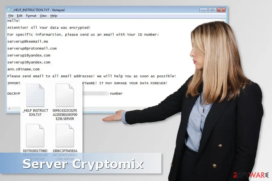 Server ransomware: server cryptomix ransomware virus