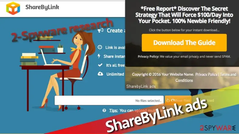 ShareByLink ads: sharebylink adware