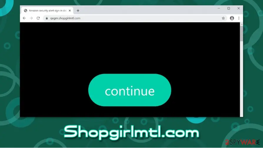Shopgirlmtl.com: shopgirlmtl com push notification virus