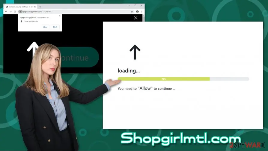 Shopgirlmtl.com: shopgirlmtl com redirect adware popup