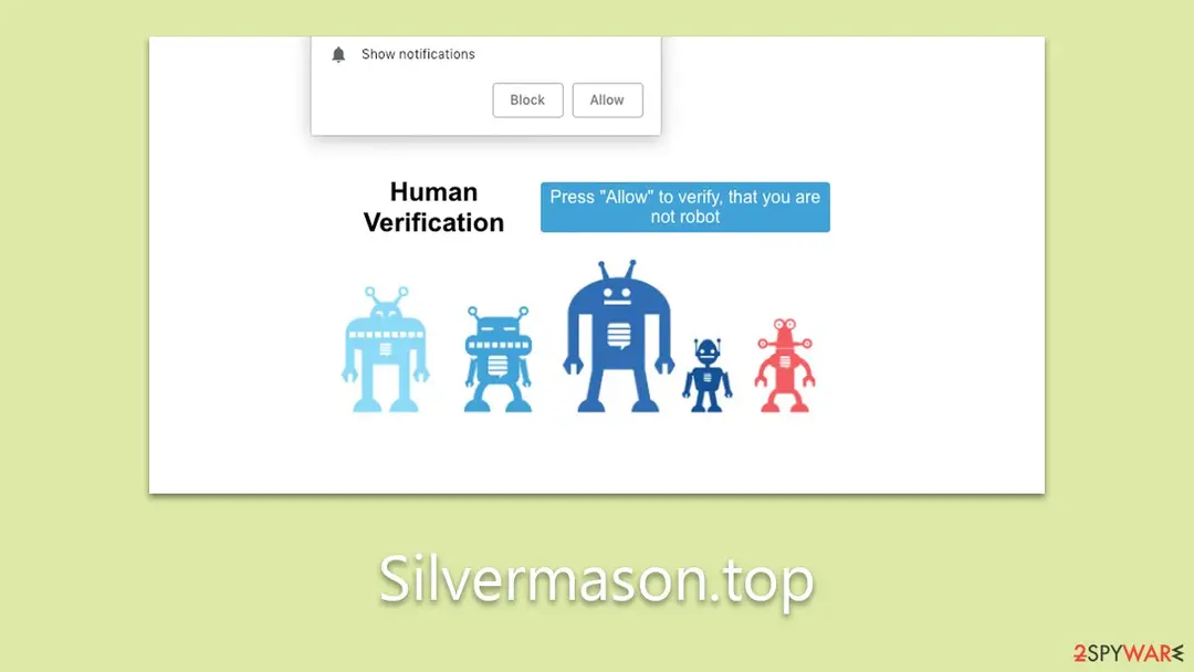 Silvermason.top: silvermason top push notification virus