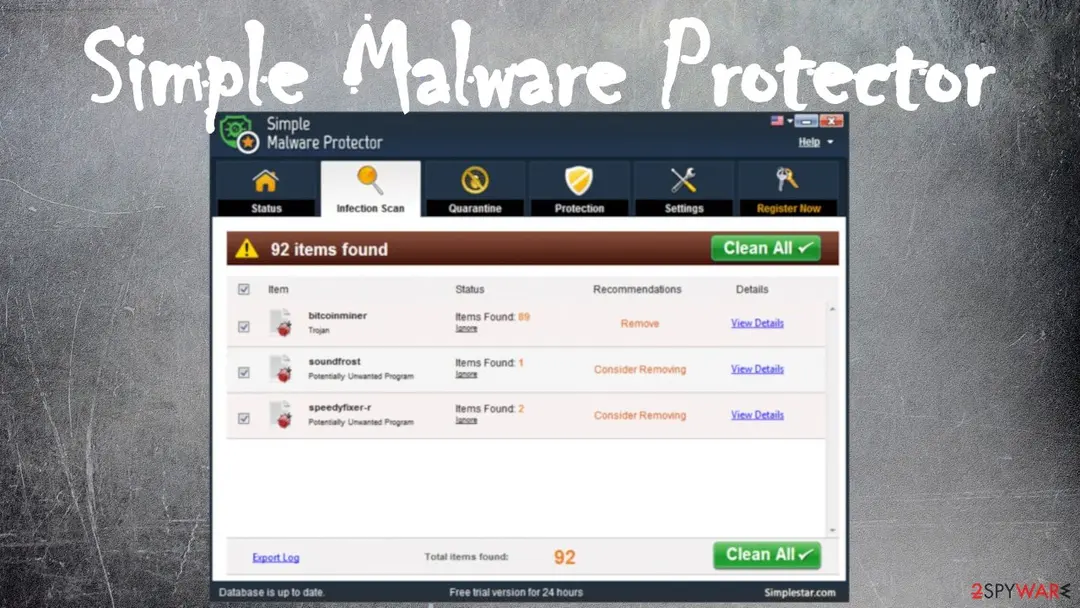 Simple Malware Protector: pup