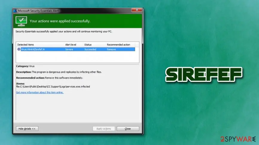 Sirefef: trojan rootkit malware zero access